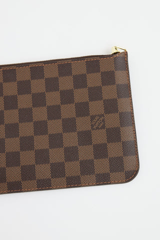 Louis Vuitton Damier Ebene Neverfull Pouch