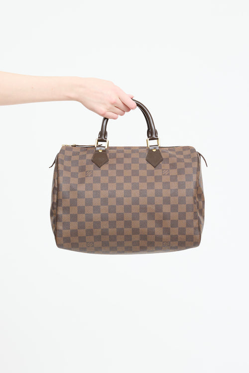 Louis Vuitton 2011 Damier Ebene Speedy 30 Bag
