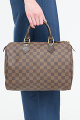 Louis Vuitton 2011 Damier Ebene Speedy 30 Bag