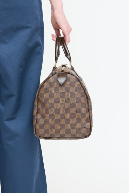 Louis Vuitton 2011 Damier Ebene Speedy 30 Bag