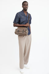 Louis Vuitton Brown Monogram Reporter Melville Bag