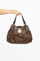 Louis Vuitton Brown Damier Ebene Sistina GM Bag