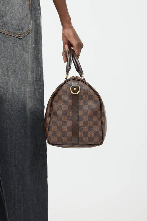 Louis Vuitton Damier Ebene Speedy 30 Bag