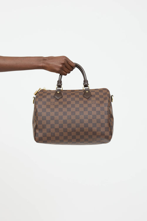 Louis Vuitton Damier Ebene Speedy 30 Bag