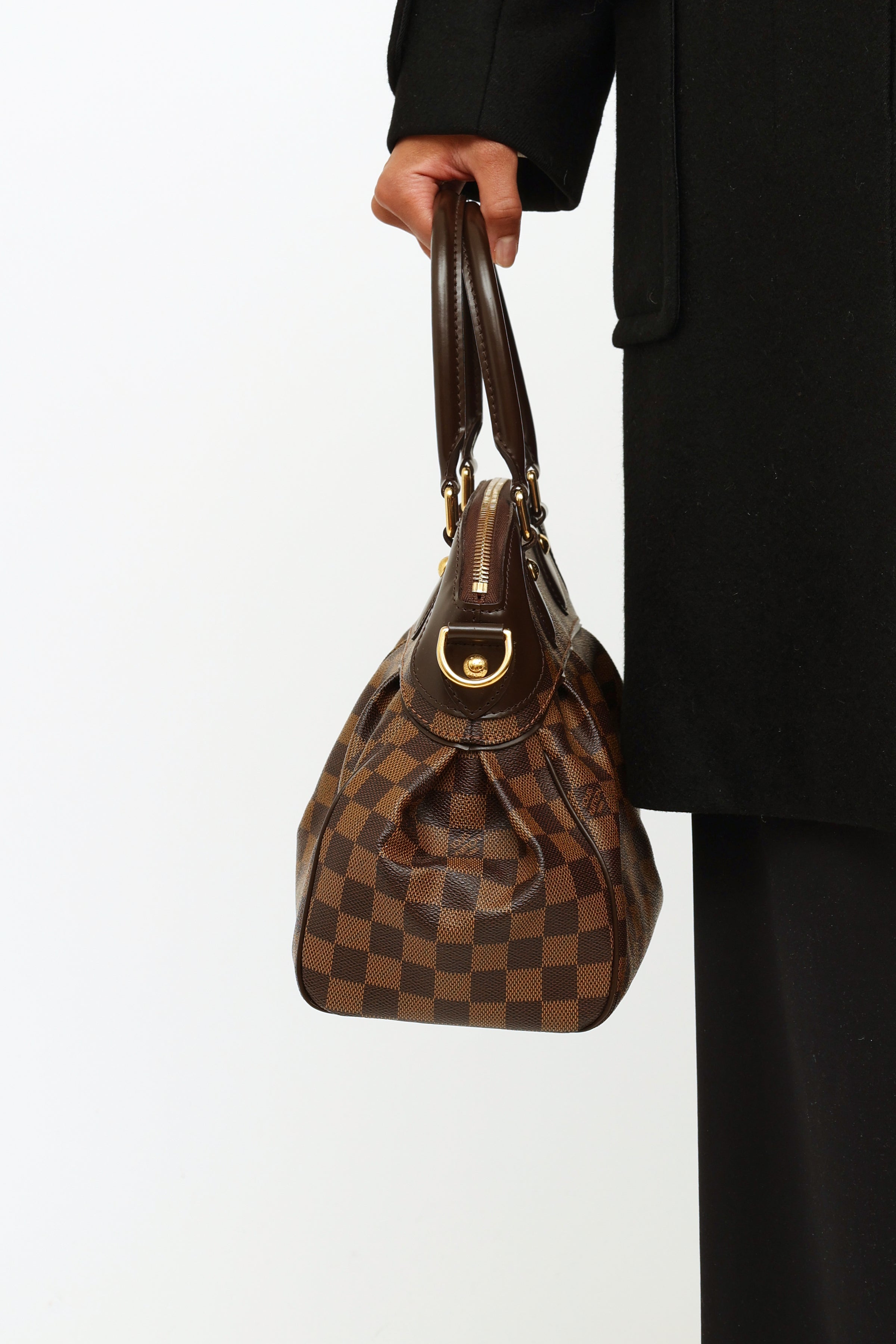 Louis Vuitton // Damier Eben Trevi PM Canvas Bag – VSP Consignment