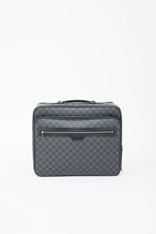 Louis Vuitton Graphite Damier Pilot Case Bag