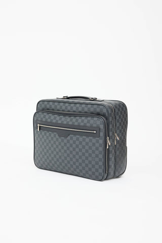 Louis Vuitton Graphite Damier Pilot Case Bag