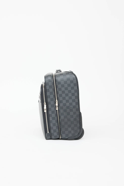 Louis Vuitton Graphite Damier Pilot Case Bag