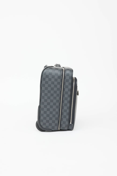 Louis Vuitton Graphite Damier Pilot Case Bag