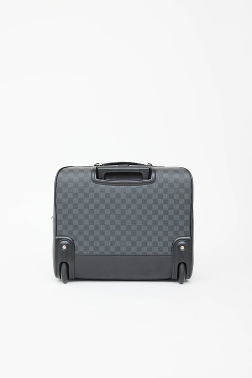 Louis Vuitton Graphite Damier Pilot Case Bag