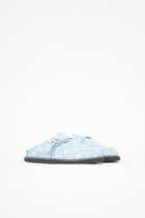 Louis Vuitton Denim Monogram Cosy Comfort Clog