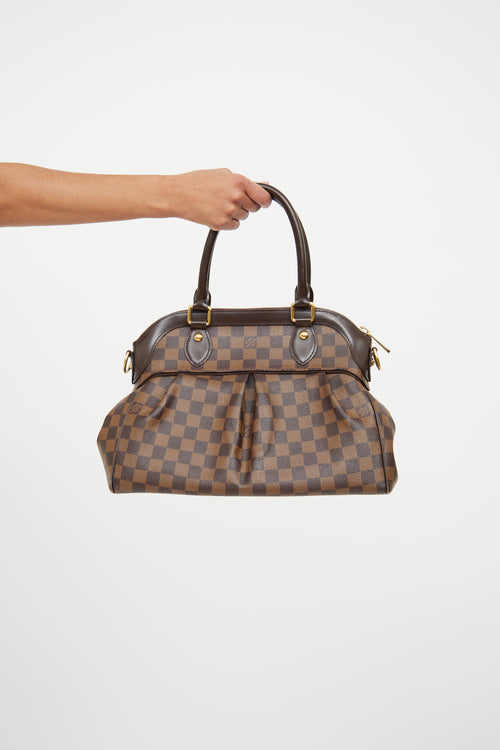 Louis Vuitton Brown PM Damier Ebene Trevi Bag