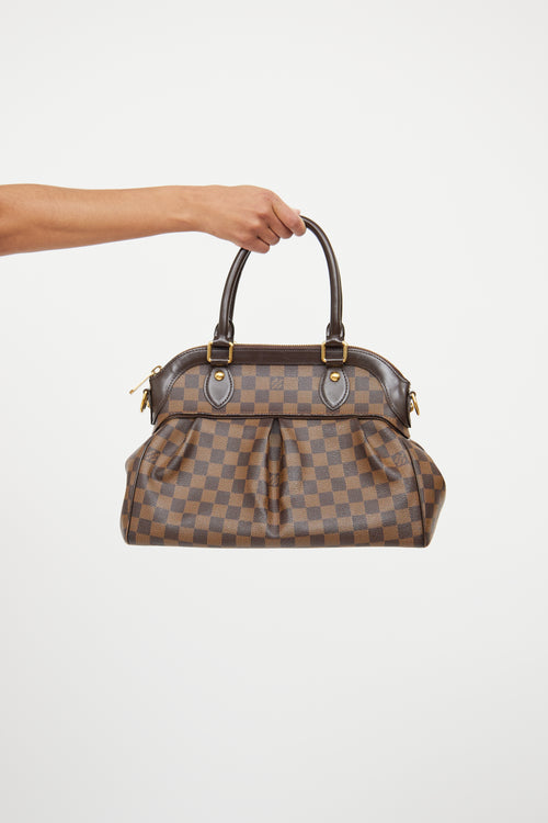 Louis Vuitton Brown PM Damier Ebene Trevi Bag