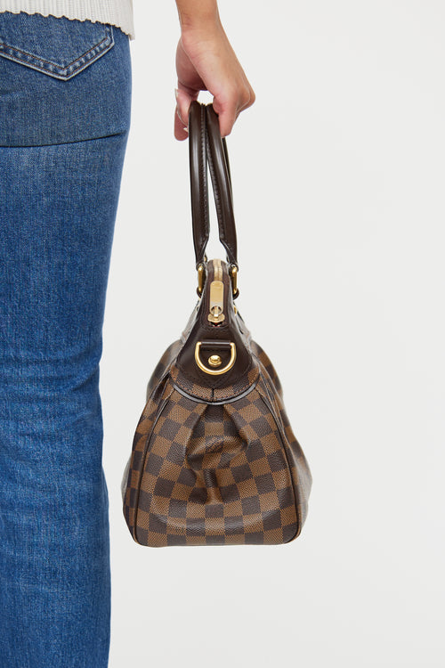 Louis Vuitton Brown PM Damier Ebene Trevi Bag