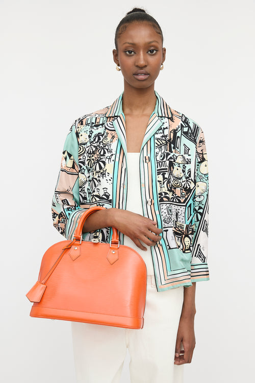 Louis Vuitton Epi Leather Alma PM Bag