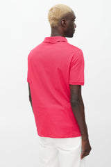 Louis Vuitton Fuchsia Embroidered Logo Polo