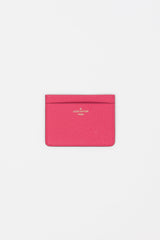 Louis Vuitton Fuchsia Grained Leather Cardholder