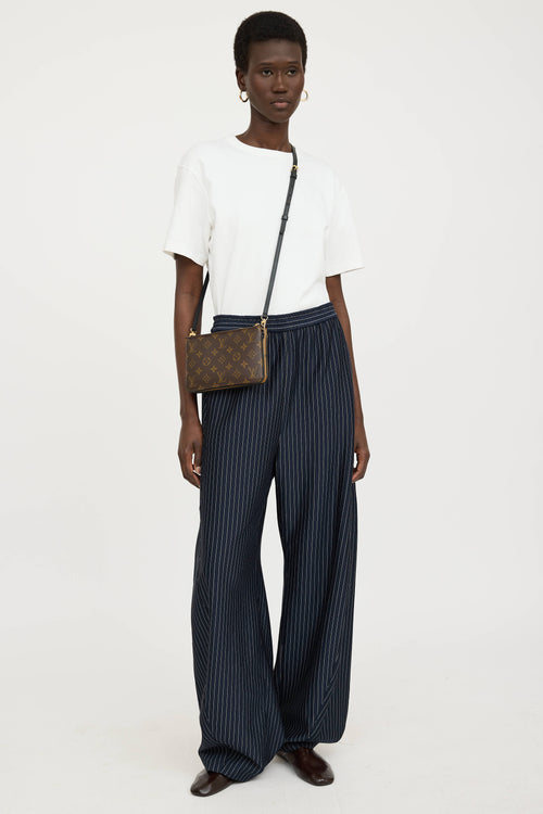 Louis VuittonMonogram Double Zip Pochette