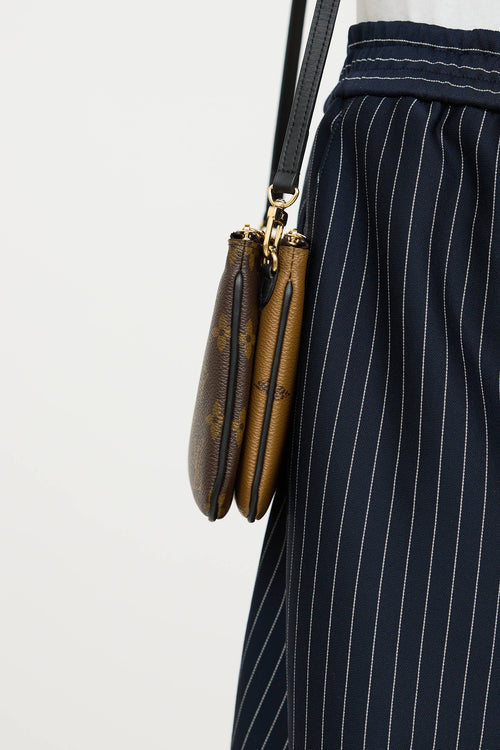 Louis VuittonMonogram Double Zip Pochette