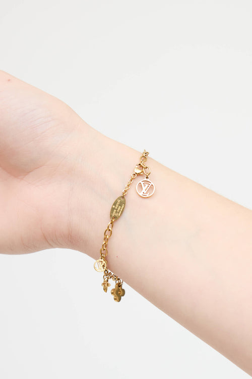Louis Vuitton Gold Blooming Bracelet