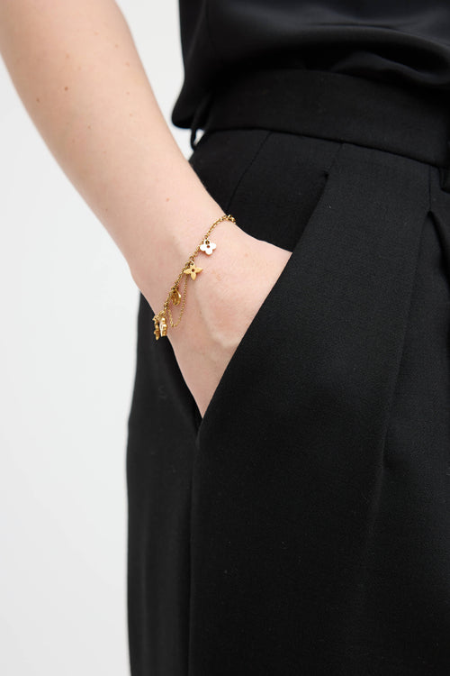 Louis Vuitton Gold Blooming Bracelet