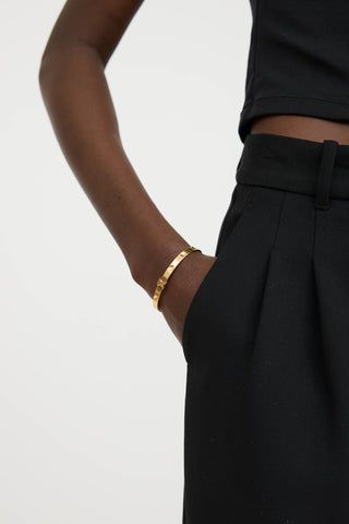 Louis Vuitton18K Yellow Gold Empreinte Bangle