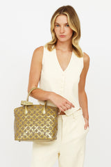 Louis Vuitton Gris Fascination Lockit Bag