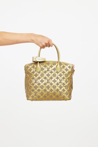 Louis Vuitton, Bags, Louis Vuitton Fascination Lockit Handbag Patent  Lambskin Bb Black