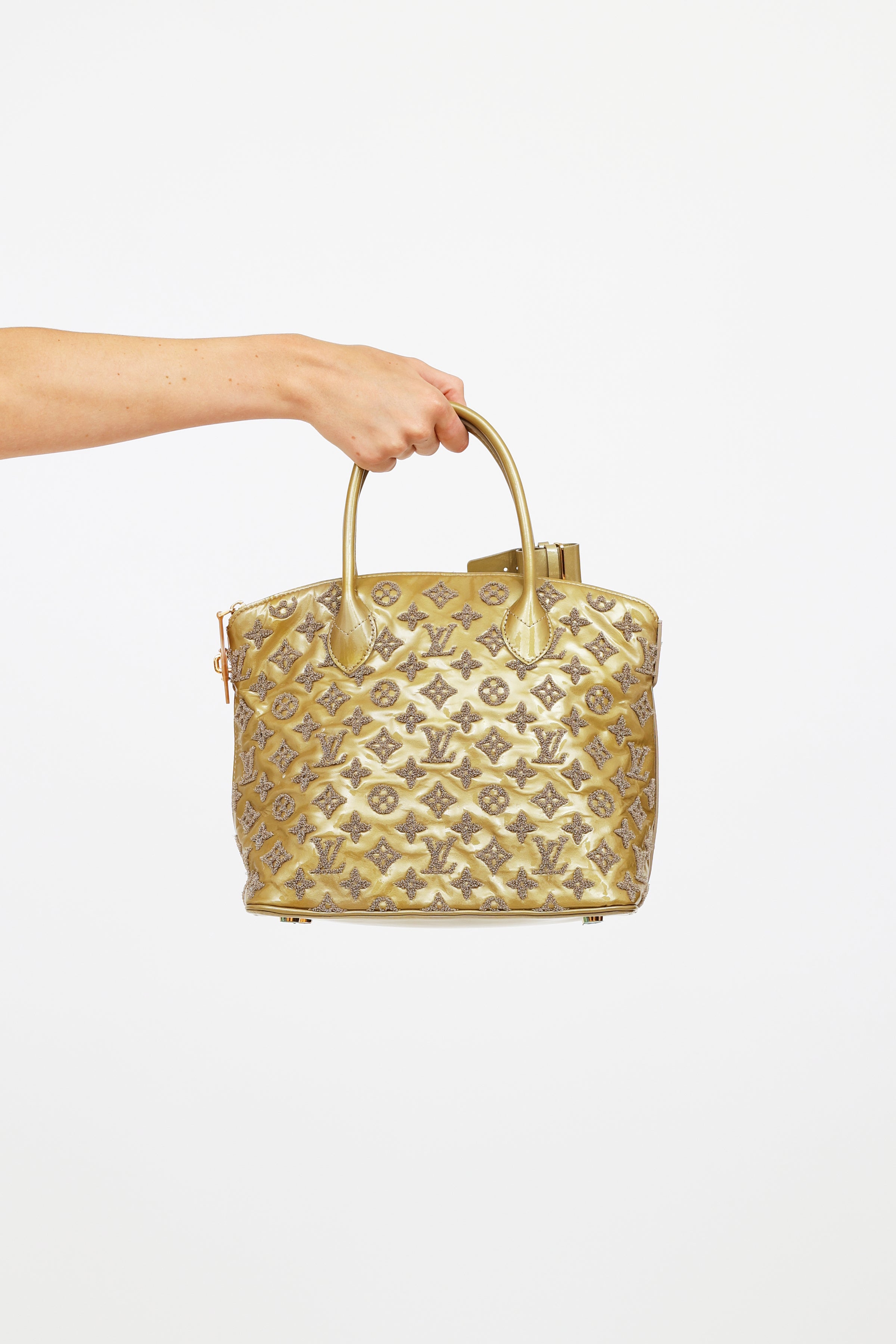 Louis Vuitton Monogram Vernis Fascination Lockit Bag