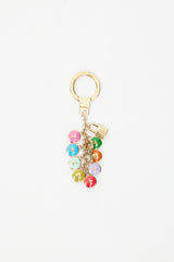 Louis Vuitton Gold & Multicolour Charm Keychain