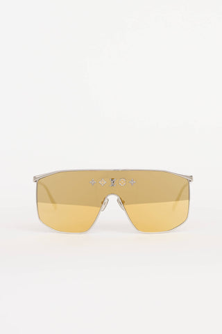 Louis Vuitton Z1853U Golden Mask Sunglasses