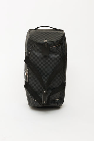 Louis Vuitton neverfull MM footprint bag Black Leather ref.809828 - Joli  Closet