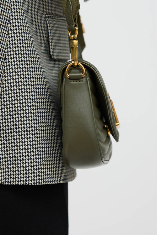 Louis Vuitton Leather New Wave Quilted Pochette