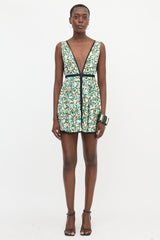 Louis Vuitton Floral Mini Dress
