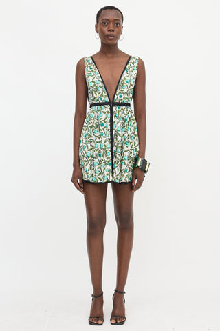 Louis Vuitton Floral Mini Dress