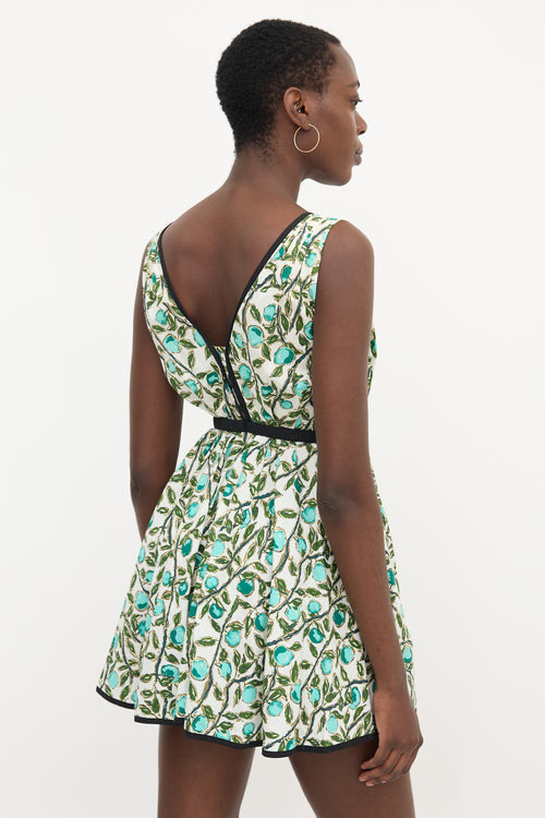 Louis Vuitton // Floral Mini Dress VSP Consignment Louis Vuitton // Floral Mini Dress VSP Consignment