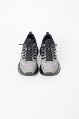 Louis Vuitton Grey & Black Run Away Pulse Sneaker