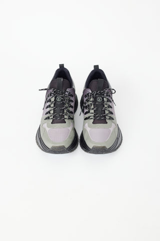 Louis Vuitton Grey & Black Run Away Pulse Sneaker