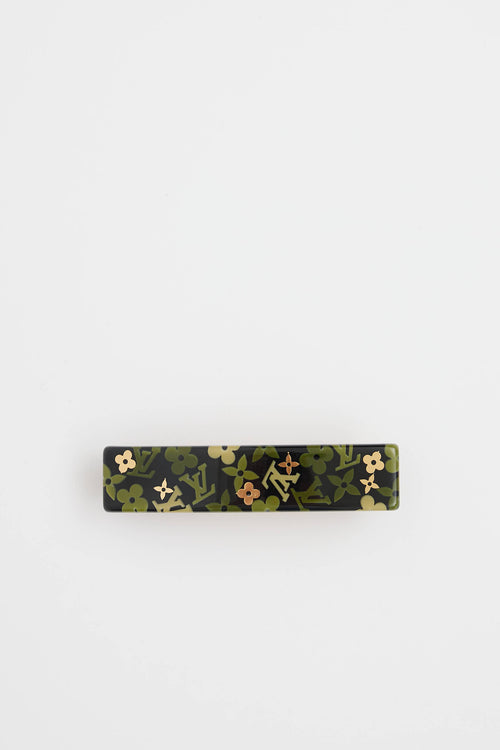 Louis Vuitton Monogram Inclusion Barrette