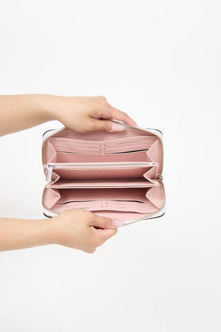 Louis Vuitton Mahina Leather Zippy Wallet
