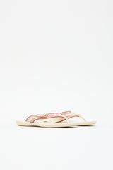 Louis Vuitton Leather Monogram Sandal