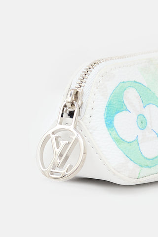 Louis Vuitton Leather Monogram Watercolour Elizabeth Pouch