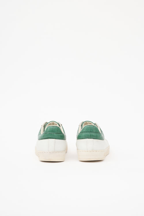 Louis Vuitton Leather Panelled Luxembourg Sneaker