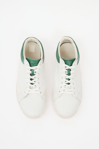 Louis Vuitton Leather Panelled Luxembourg Sneaker