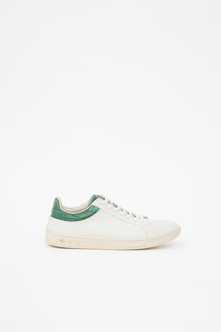 Louis Vuitton Leather Panelled Luxembourg Sneaker