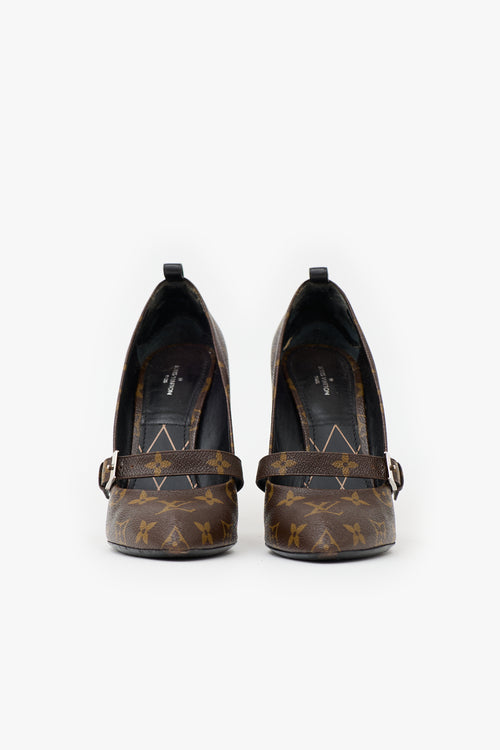 Louis Vuitton Leather Star Power Pump