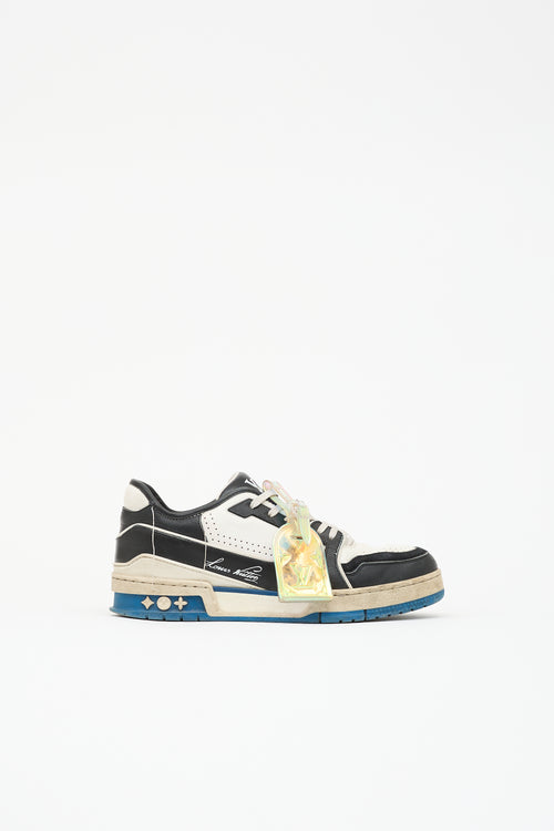 Louis Vuitton Leather Trainer Upcycling Sneaker