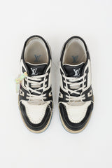 Louis Vuitton Leather Trainer Upcycling Sneaker