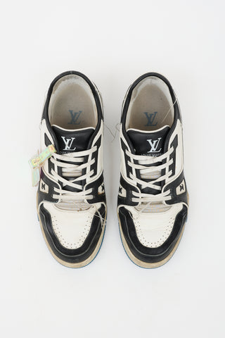 Louis Vuitton Leather Trainer Upcycling Sneaker
