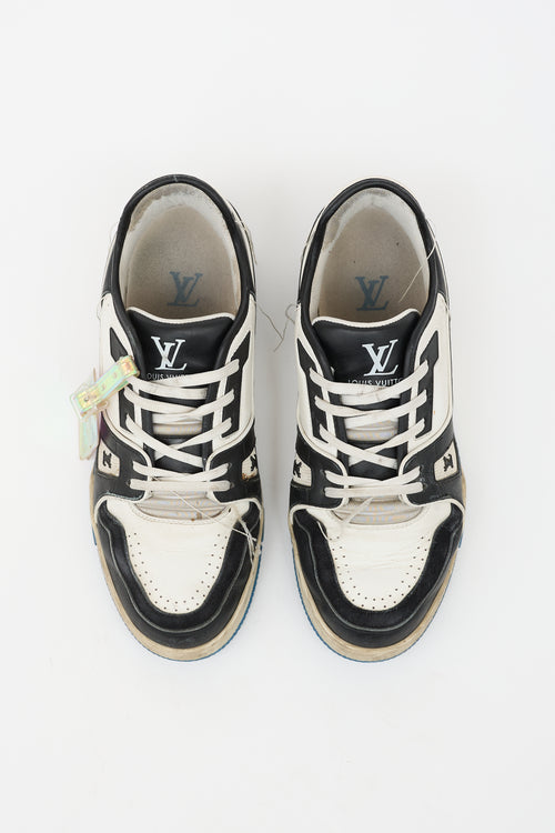 Louis Vuitton Leather Trainer Upcycling Sneaker